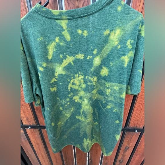 Merry & Bright Custom acid washed Women’s T-shirt - Picture 5 of 9